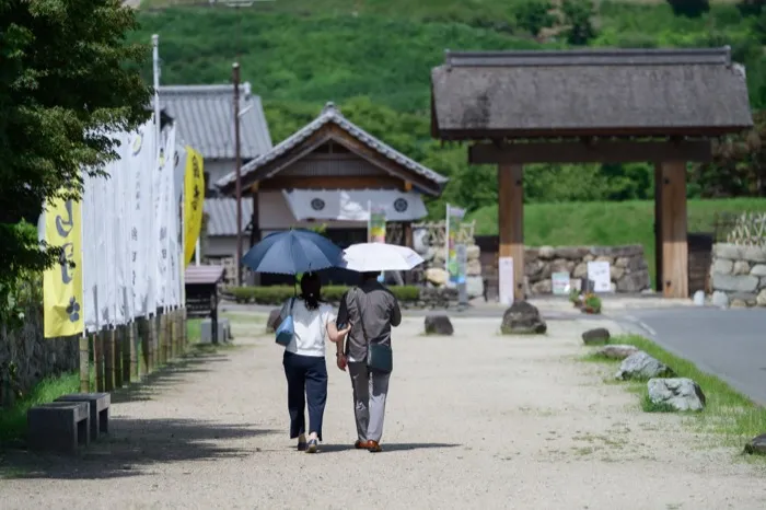 中小路〜楽山園を散策